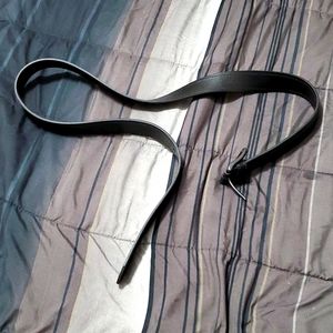 Dickies Black Leather Belt